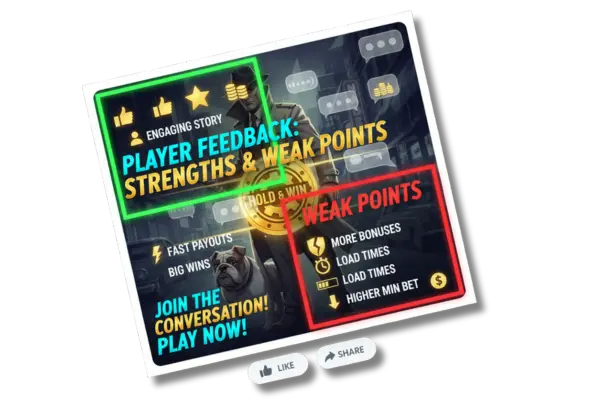 Player feedback — strengths and weak points